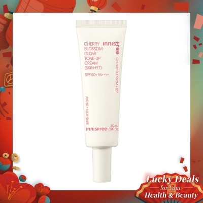 INNISFREE Innisfree Innisfree Cherry Blossom Glow Tone Up Cream Skin Fit SPF50+ PA++++ 50ml