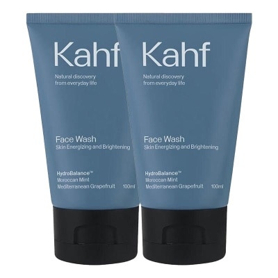 KAHF Kahf Twin Pack Face Wash Skin Energizing and Brightening 100ml