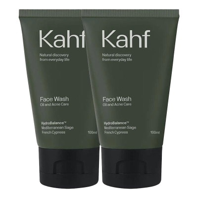 KAHF Kahf Twin Pack Face Wash Oil and Acne Care 100ml