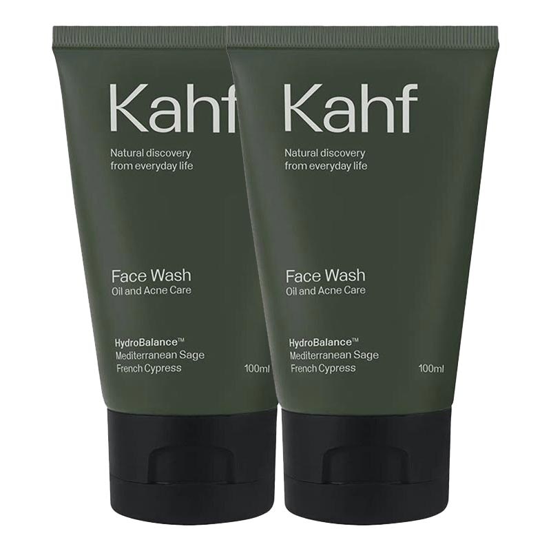 Kahf Twin Pack Face Wash Oil and Acne Care 100ml