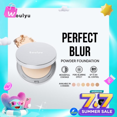 SOULYU - Perfect Blur Powder Foundation 04 Ivory 9g