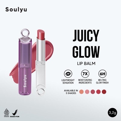 SOULYU Juicy Glow Lip Balm 04 Rizz 3.2g
