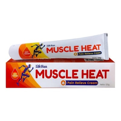 LIFEFUN Lifefun Muscle Heat Pain Relieve Cream 120g