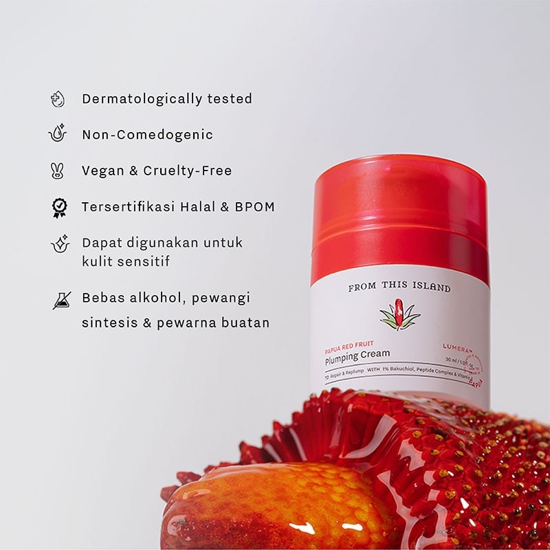 Papua Red Fruit Plumping Cream 30ml