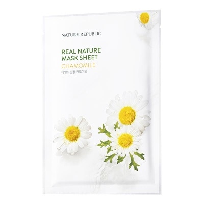 NATURE REPUBLIC Nature Republic Real Nature Chamomile Mask Sheet 23ml