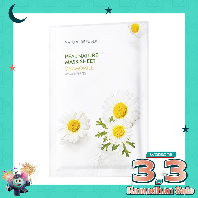 Nature Republic Real Nature Chamomile Mask Sheet 23ml
