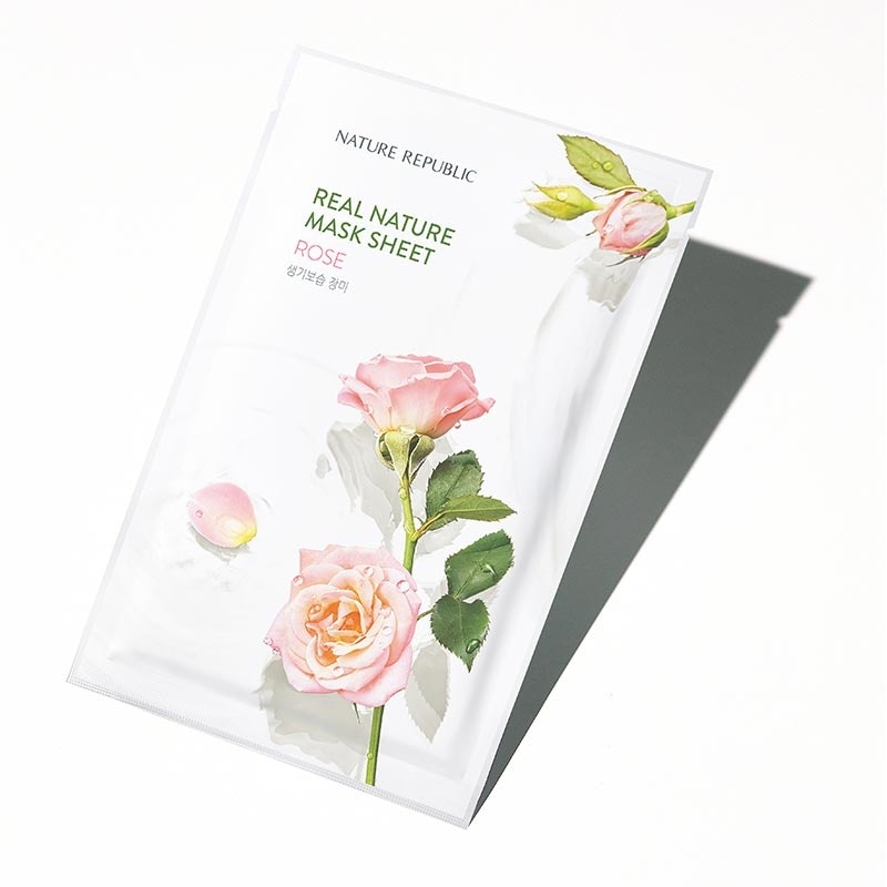 Nature Republic Real Nature Rose Mask Sheet 23ml