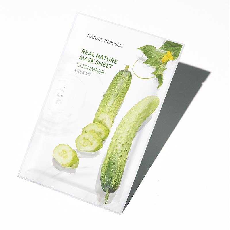 Nature Republic Real Nature Cucumber Mask Sheet 23ml