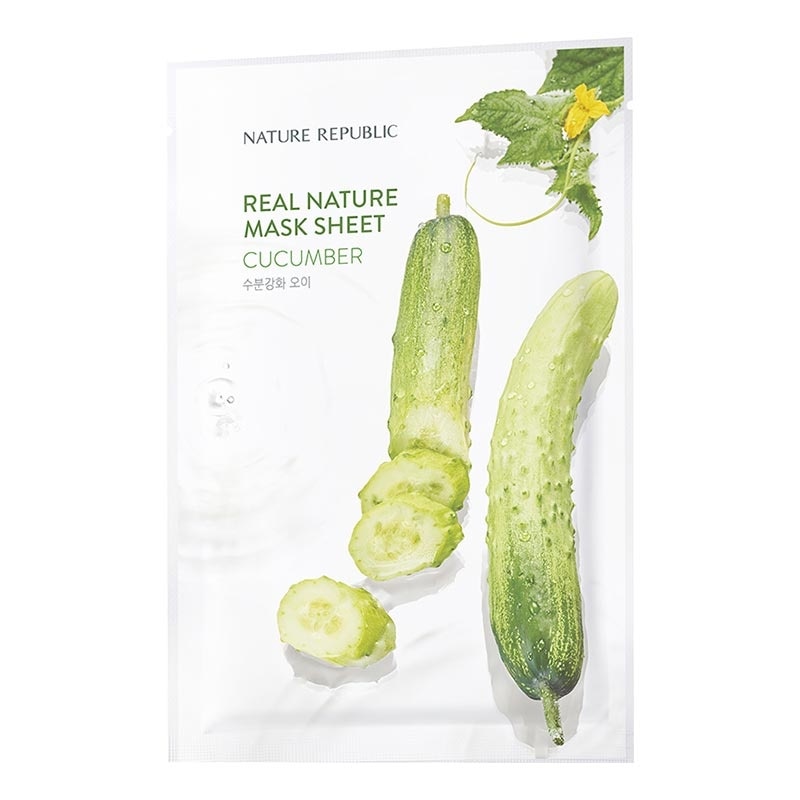 Nature Republic Real Nature Cucumber Mask Sheet 23ml