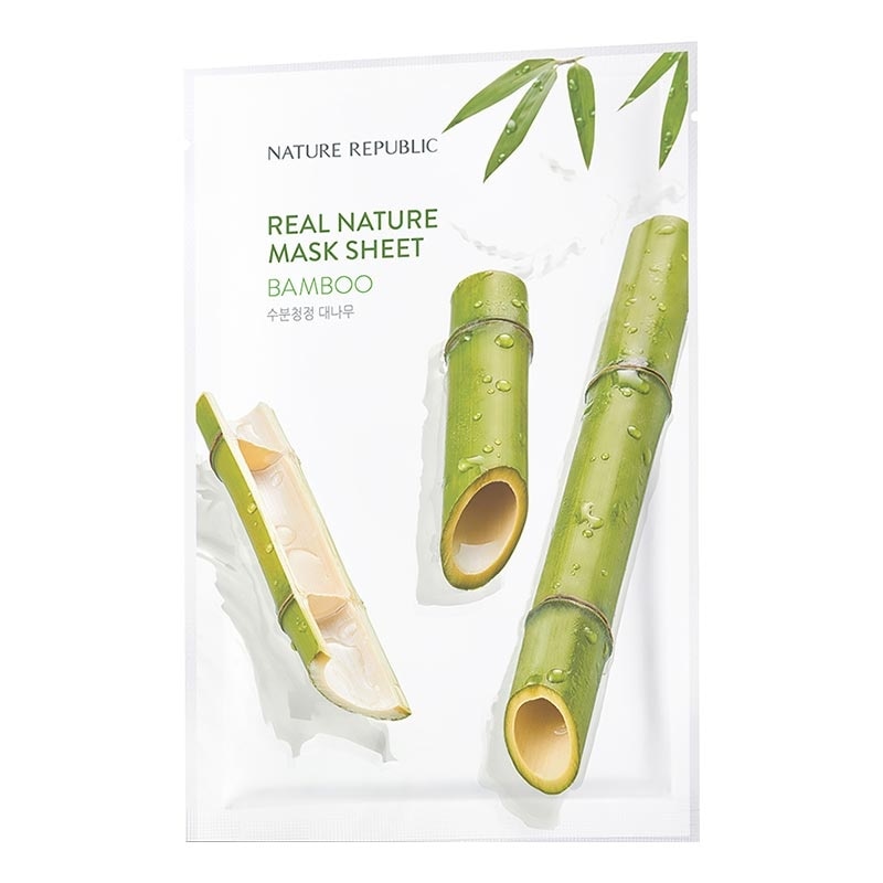Nature Republic Real Nature Bamboo Mask Sheet 23ml