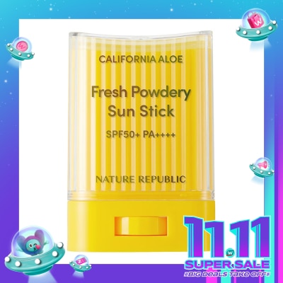 NATURE REPUBLIC Nature Republic California Aloe Fresh Powdery Sun Stick SPF50+ 24g