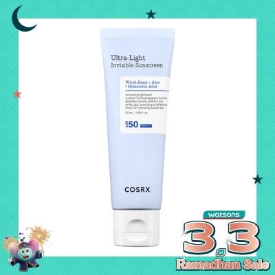 COSRX COSRX Ultra-Light Invisible Sunscreen SPF50 PA ++++ 50ml