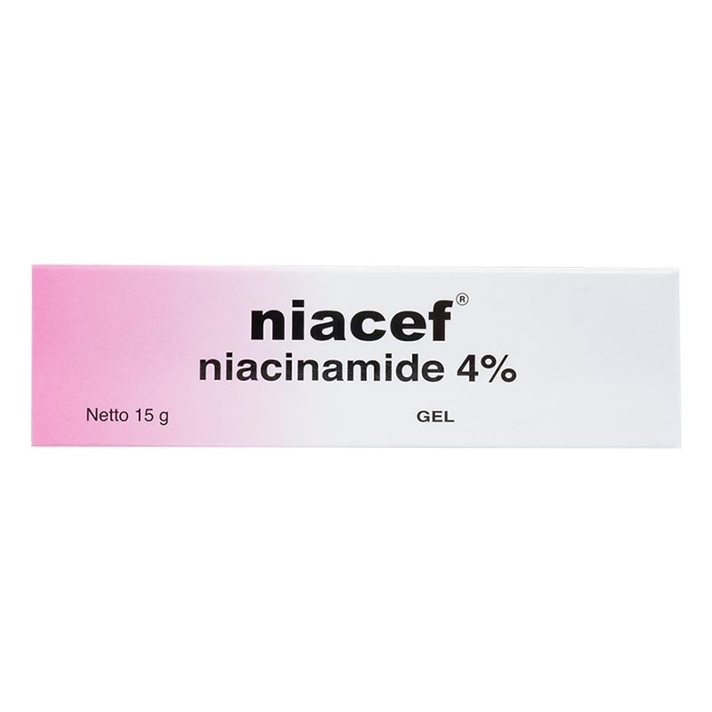 Niacef Gel 4% Tube 15g