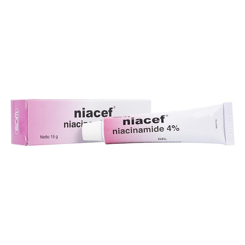 Niacef Gel 4% Tube 15g