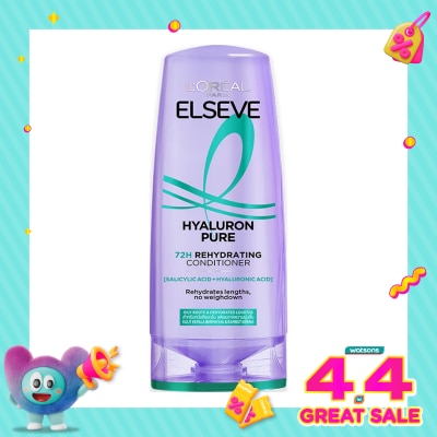 L'OREAL - L'Oreal Elseve Hyaluron Pure 72H Rehydrating Conditioner 265ml