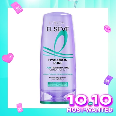L'OREAL L'Oreal Elseve Hyaluron Pure 72H Rehydrating Conditioner 265ml