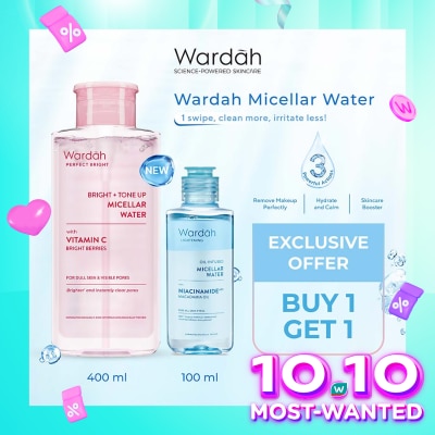WARDAH Wardah Exclusive Micellar Water Bundle
