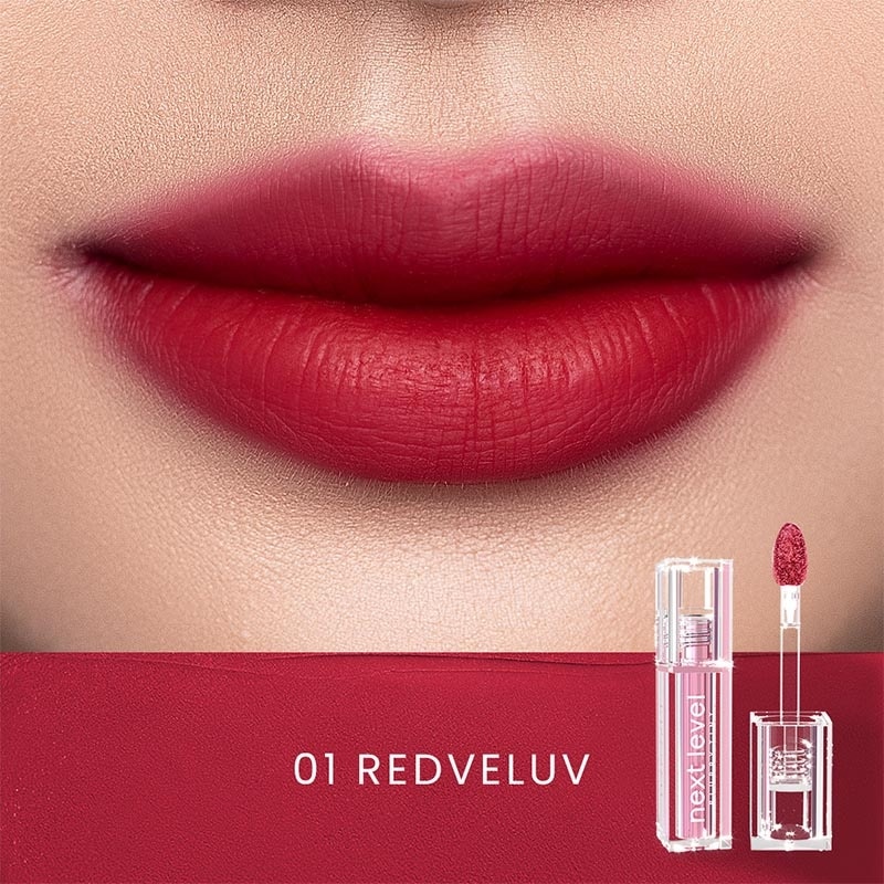 Hanasui Next Level Blurry Lip Tint 01 Redveluv 2.3g
