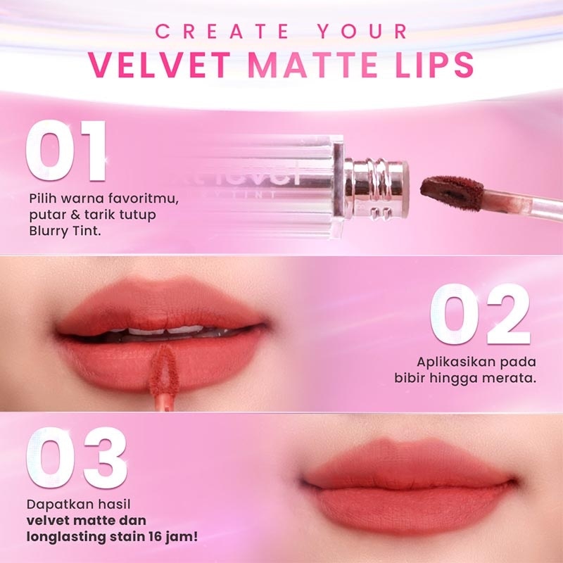 Hanasui Next Level Blurry Lip Tint 02 Sorbae 2.3g