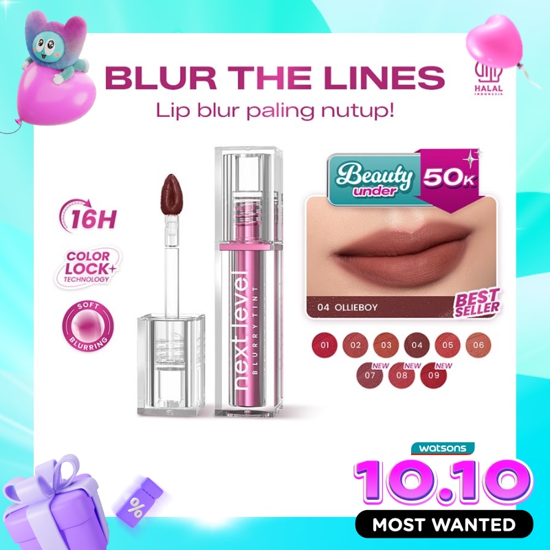 Hanasui Next Level Blurry Lip Tint 04 Ollieboy 2.3g image
