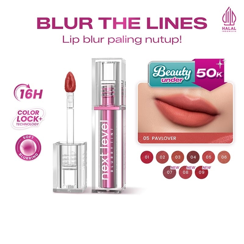 Hanasui Next Level Blurry Lip Tint 05 Pavlover 2.3g image