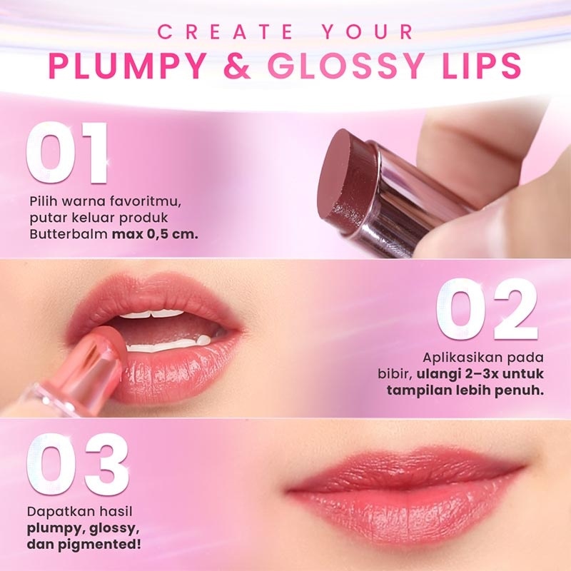 Hanasui Next Level Butter Lip Balm 03 Sassy 3.8g