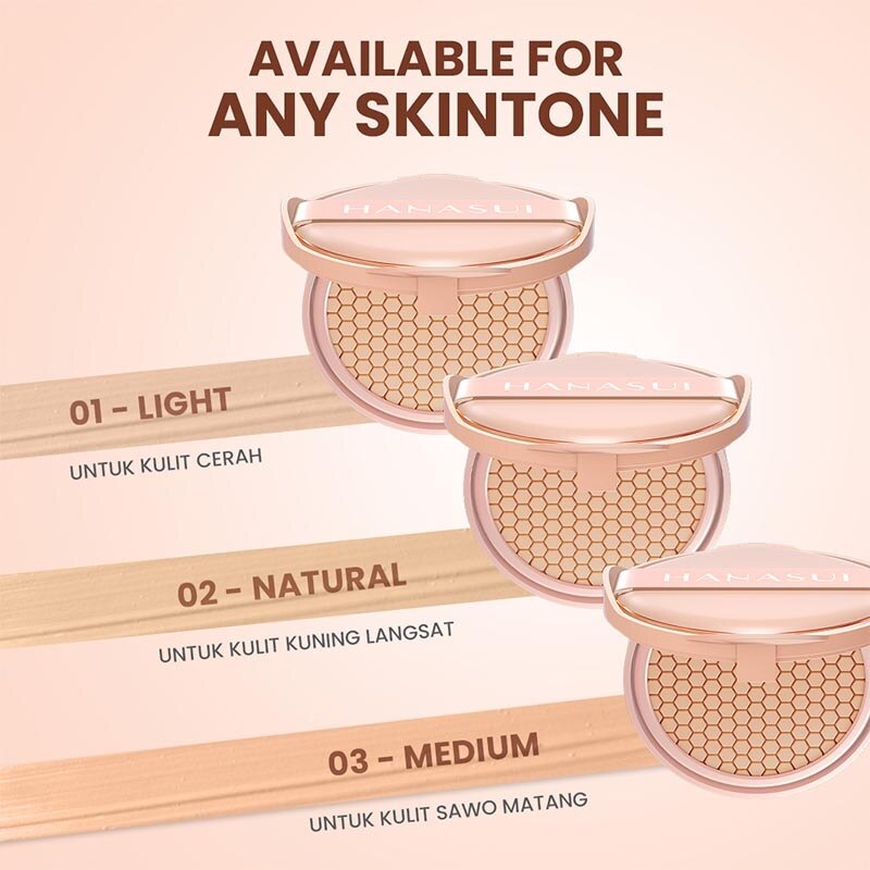Hanasui Serum Cushion Refill Oil 01 Light 15g