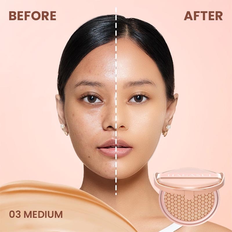Hanasui Serum Cushion Refill Oil 03 Medium 15g