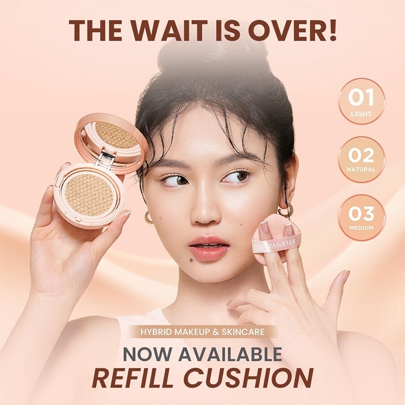 Hanasui Serum Cushion Refill Oil 03 Medium 15g