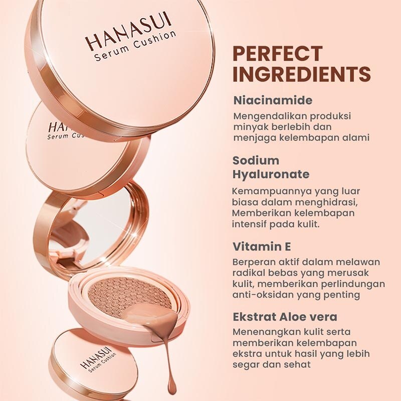 Hanasui Serum Cushion Refill Oil 03 Medium 15g