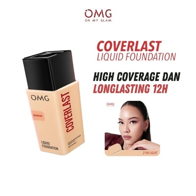 OMG - Oh My Glam Coverlast Liquid Foundation 21W Light image