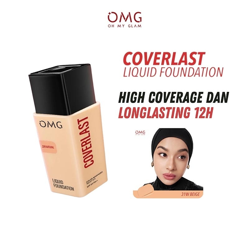 Oh My Glam Coverlast Liquid Foundation 31W Beige image
