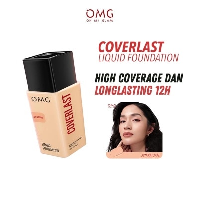 OMG - Oh My Glam Coverlast Liquid Foundation 32N Natural image