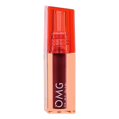 OMG Oh My Glam Glassy Lip Tint 04 Burgundy 2g