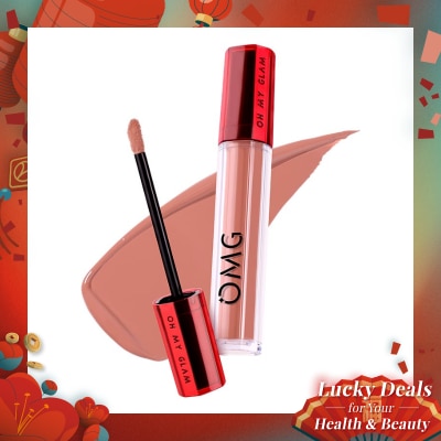 OMG Oh My Glam Mattelast Lip Cream 10 Shell 2.9g