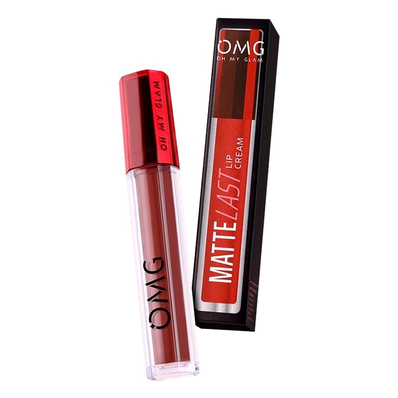 Oh My Glam Mattelast Lip Cream 12 Scarlet 2.9g