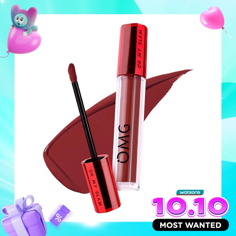 Oh My Glam Mattelast Lip Cream 12 Scarlet 2.9g image