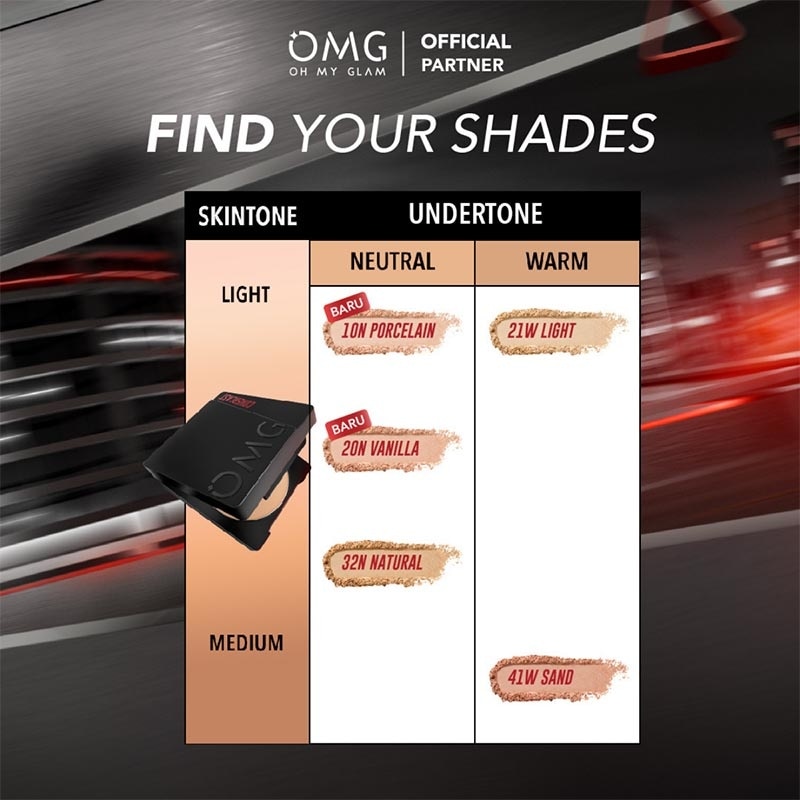 Oh My Glam Coverlast Two Way Cake 21W Light 12g