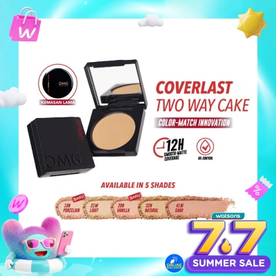 OMG - Oh My Glam Coverlast Two Way Cake 32N Natural 12g