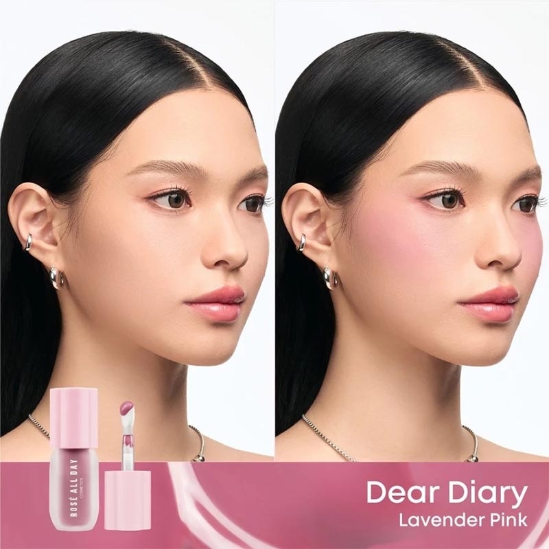 Rose All Day Cheeky Flush Liquid Blush Dear Diary 3.5g