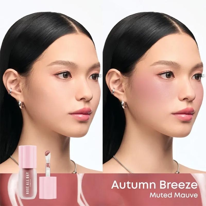 Rose All Day Cheeky Flush Liquid Blush Autumn Breeze 3.5g