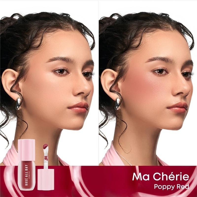 Rose All Day Cheeky Flush Liquid Blush Ma Chérie 3.5g