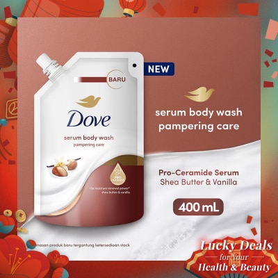 DOVE Dove Body Wash Pampering Care Pouch 400ml