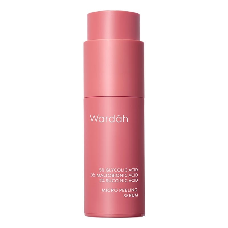 Wardah 5% Glycolic Acid 3% Maltobionic Acid 2% Succinic Acid Micro Peeling Serum 20ml