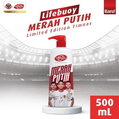 LIFEBUOY [Spesial TIMNAS] Merah Putih Limited Edition Sabun Mandi Cair Total10 Pump 500g