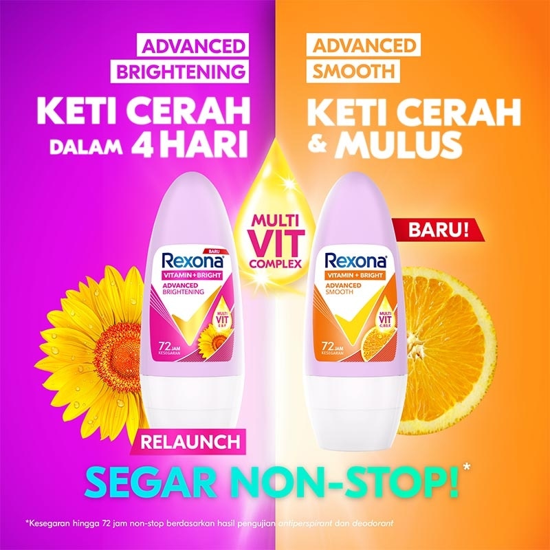 Rexona Women Deodorant Roll On Advanced Smooth 45ml