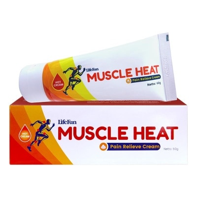 LIFEFUN Lifefun Muscle Heat Pain Relieve Cream 60g