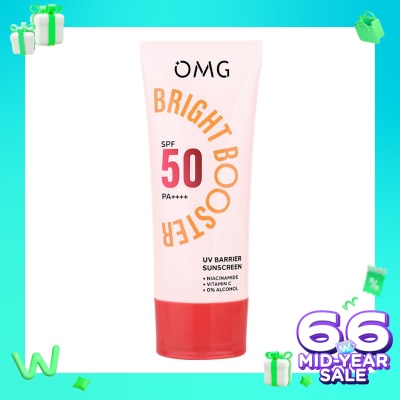 OMG Oh My Glow Bright Booster UV Barrier Sunscreen SPF 50 PA++++ 25ml