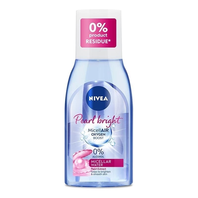 Nivea Micellar Water Pearl Bright MicellAir Oxygen Boost 125ml (Beli 1 Gratis 1)