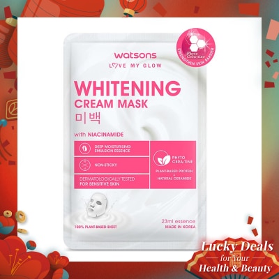 WATSONS Watsons Whitening Cream Mask 1'S